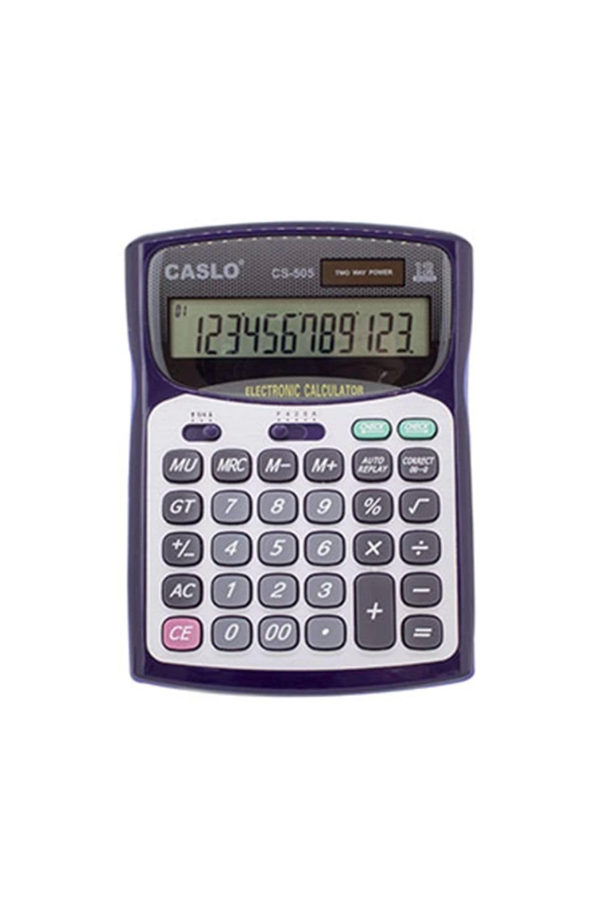 CSL CS-505 - Calculadora impermeable de control de proceso de 12 dígitos
