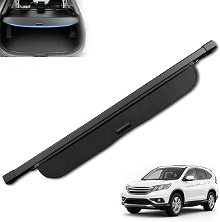 Cargo Cover for 2012-2016 Honda CRV Retractable Trunk Cover CRV Accessories Anti-Peeping Anti-Theft Privacy Screen,Trunk Luggage Shield Shade Carbon Fiber Texture