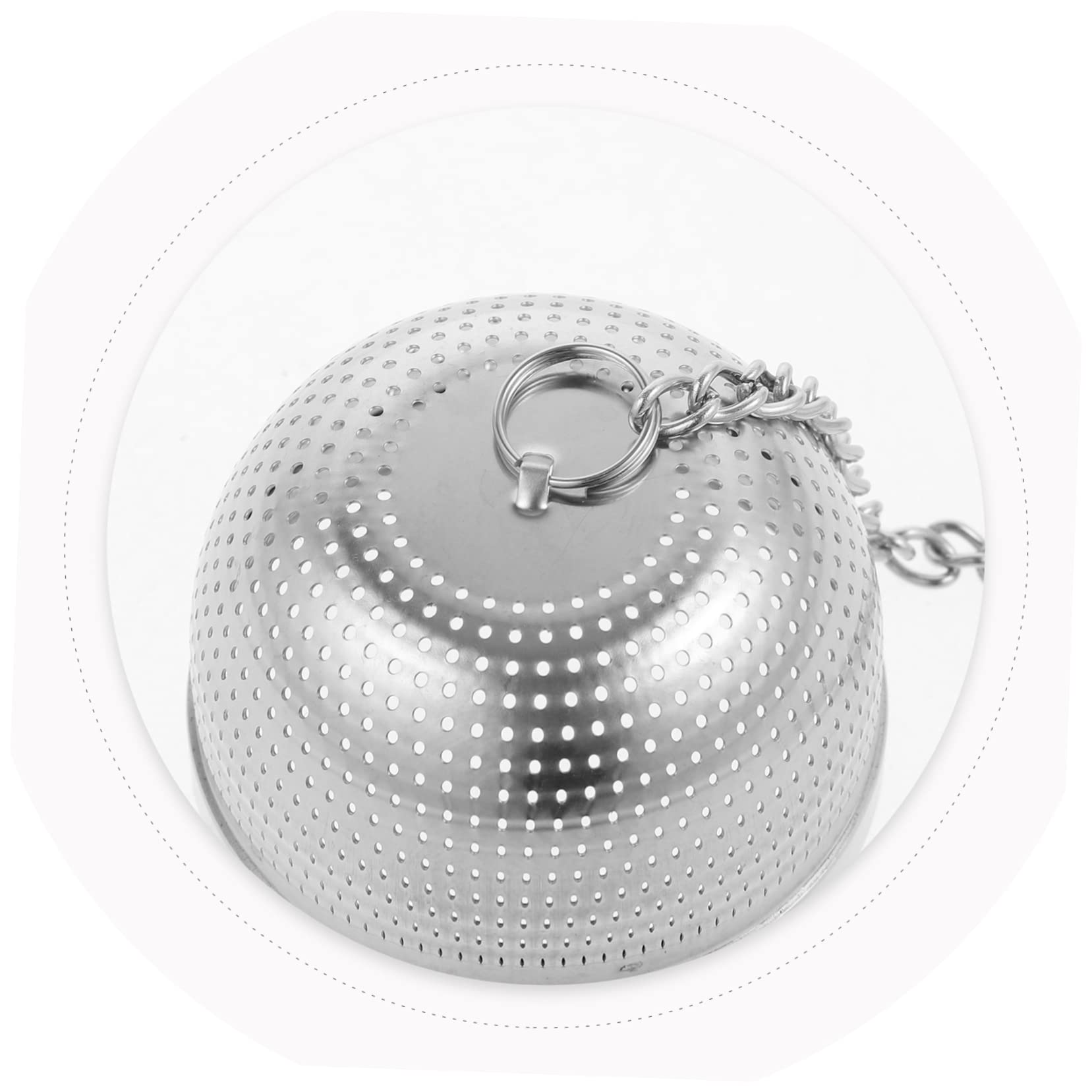 PRETYZOOM 5 Uds Filtro De Bandeja De Goteo Difusores De Cosas Taza De Infusión De Té De Hojas Sueltas Soporte De Té Para Té Suelto Té Portátil Más Empinado Colador De Té Tazón Bola De Té