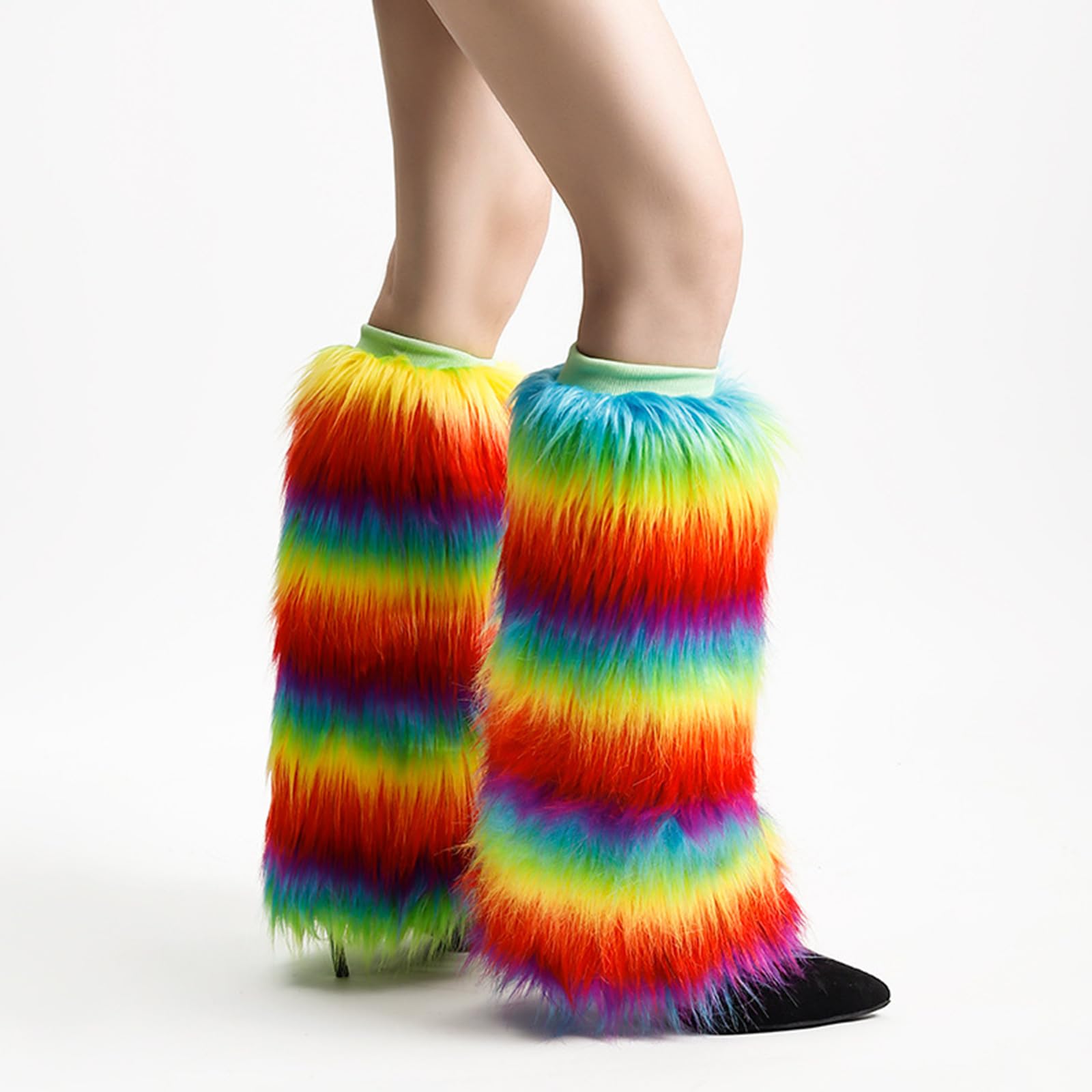 10 pares de calentadores de piernas, mangas cálidas y mullidas, antideslizantes, térmicos, calcetines suaves de invierno para mujeres y hombres, calentadores de tobillo para mujer