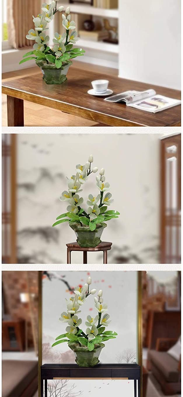 Planta Artificial, Árbol Bonsái Falso, Flor De Magnolia, Bonsái, Decoración De Jardín Zen, Planta De Interior, Decoración para El Hogar Y La Oficina..
