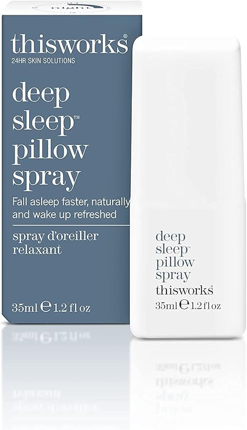 THISWORKS Deep Sleep Pillow Spray Lavender for Relaxation