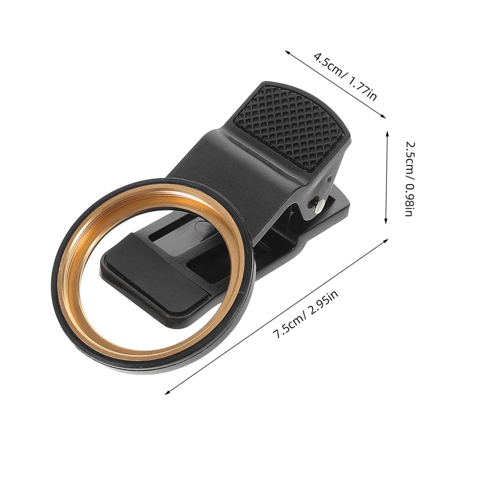 OSALADI Smartphone Camera Grip Lens Filter Clamp Universal Mobile Phone Lens Clip for Easy to Use