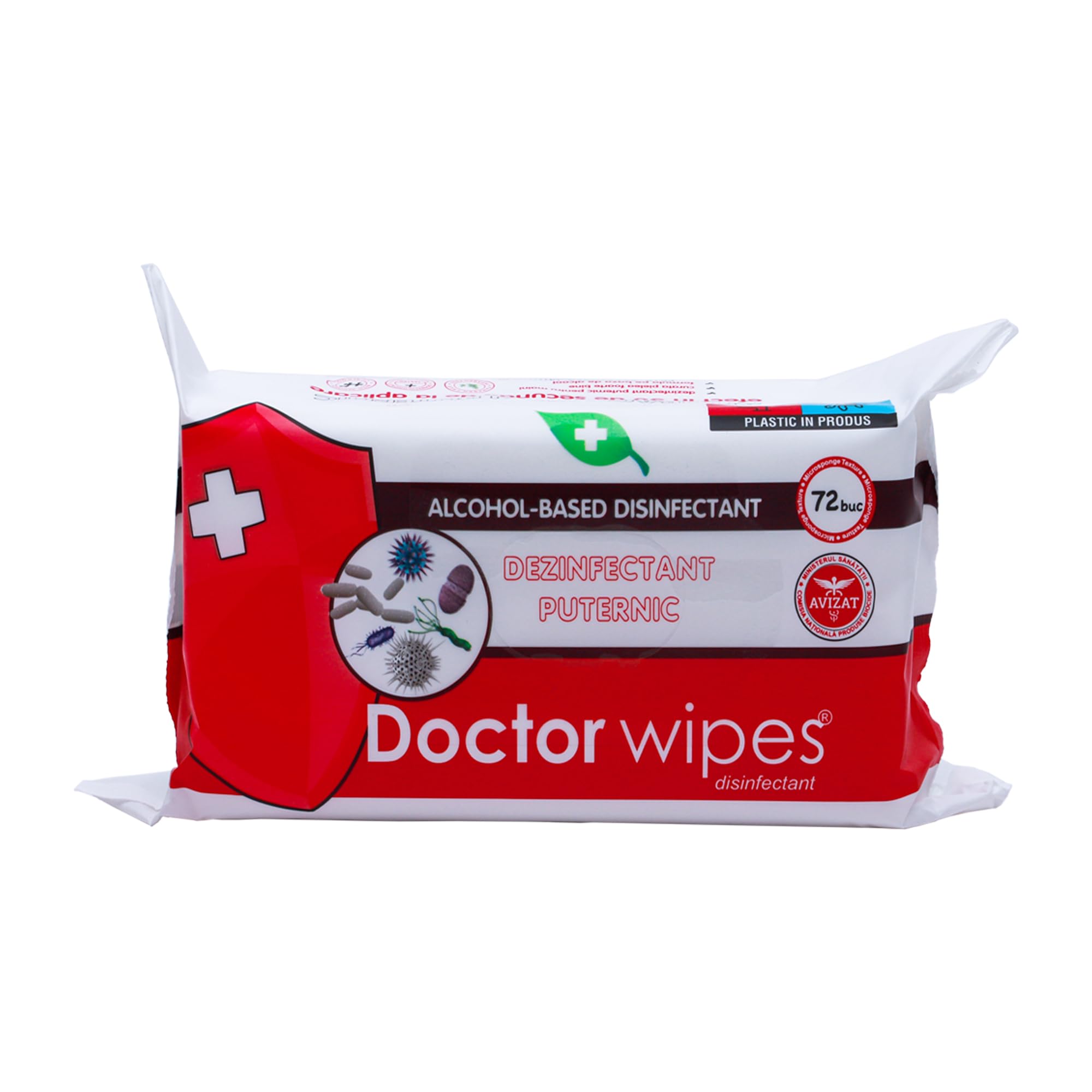 Doctor wipe's Antibacterial Wet Wipes – (3 Packs)- Total 216