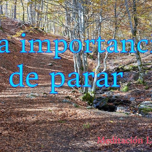 La importancia de parar