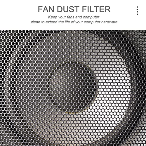 Mobestech 4 Pces Filtro de Ventilador de Pc Quadro Magnético Grades de Filtro de Ventilador de Compu