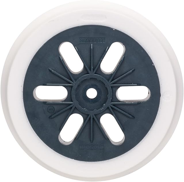 Bosch Professional 1x Sanding Backing Pad (Ø 150 mm, Hard, Accessories Random Orbital Sanders)