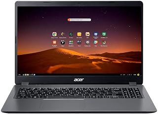 Notebook Acer 15,6 A315-56-569F i5-10ª 4GB 256SSD Linux