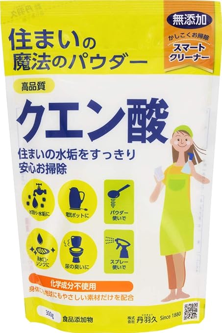 Amazon Niwaq 除菌もできるクエン酸 300g 丹羽久 マルチクリーナー