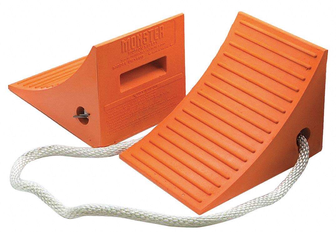 Monster Motion Safety By Checkers Wheel Chock,11