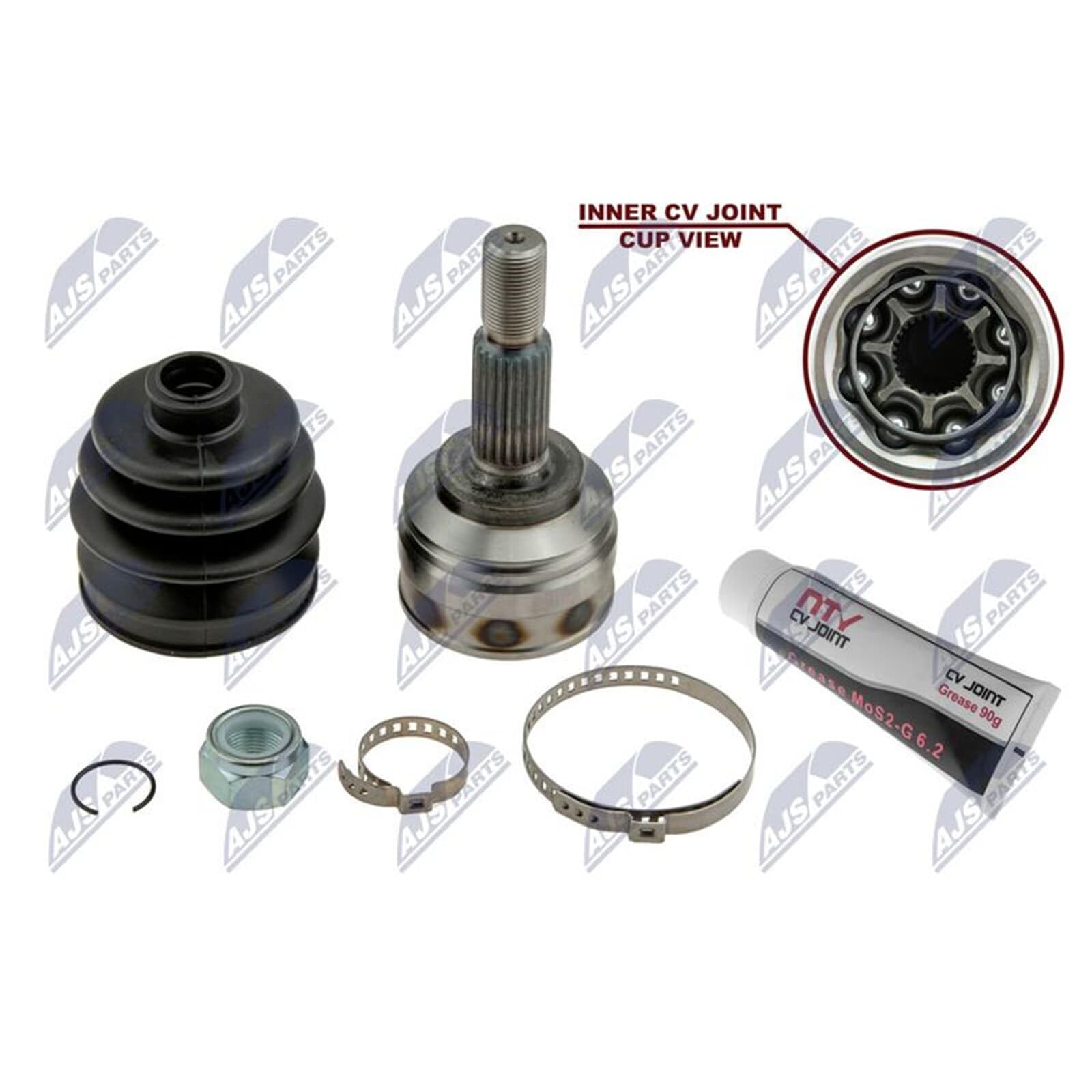 NTY Kit giunti, Semiasse NPZ-RE-053 Compatibile con: RENAULT CLIO IV, CLIO IV Grandtour, CLIO IV Kasten/Schrägheck