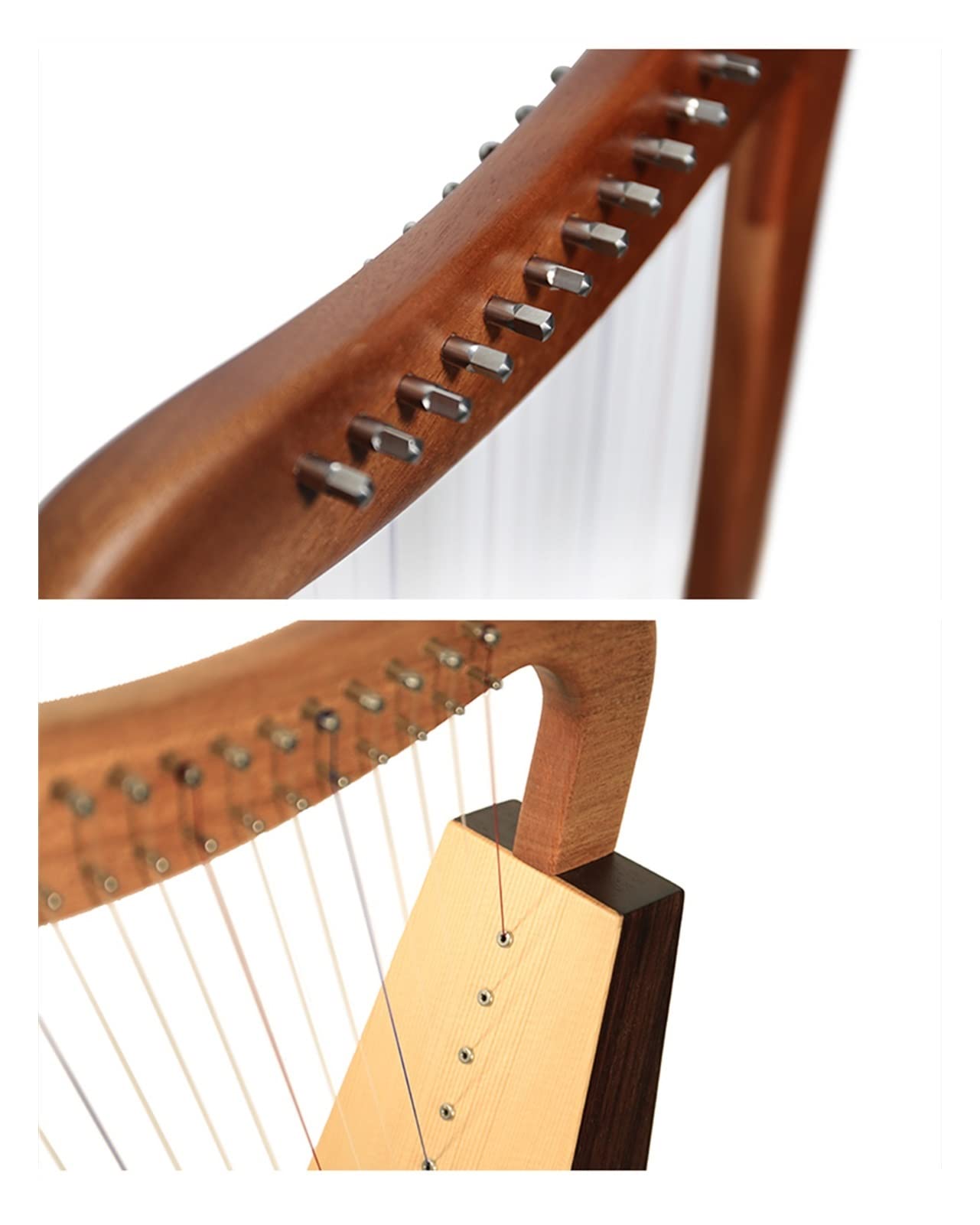 Amazon.co.jp: WowZza 15 弦竪琴ハープ音楽小型ミニアクセサリー