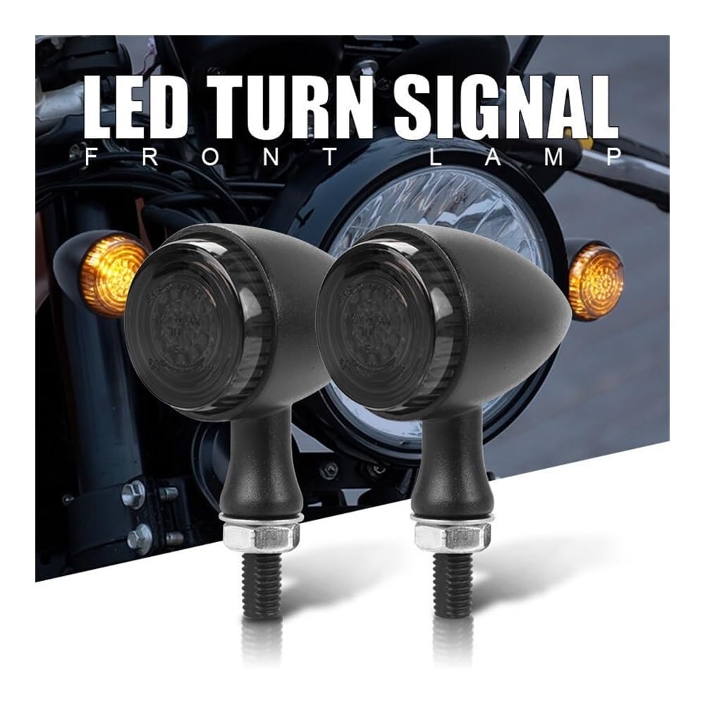 Intermitentes Luz LED De Intermitentes para Motocicleta M10, Luces Intermitentes Ámbar, Luz Trasera De Freno DRL para Cafe Racer