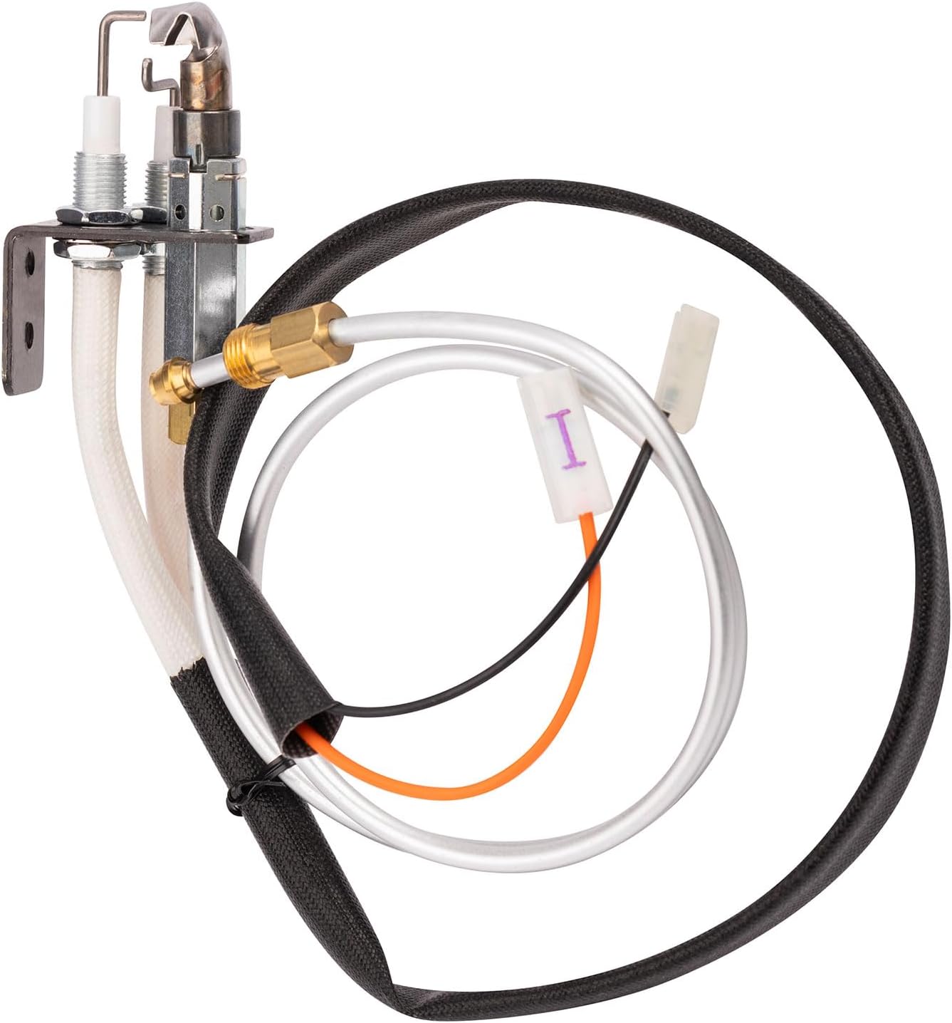 3V-PAL-24 CSA Certified Pilot Assembly with 3 Volt Propane Gas Electronic Ignition and 24 Inch Leads for Use in Direct-Vent Fireplaces, Stoves, and Gas Log Sets