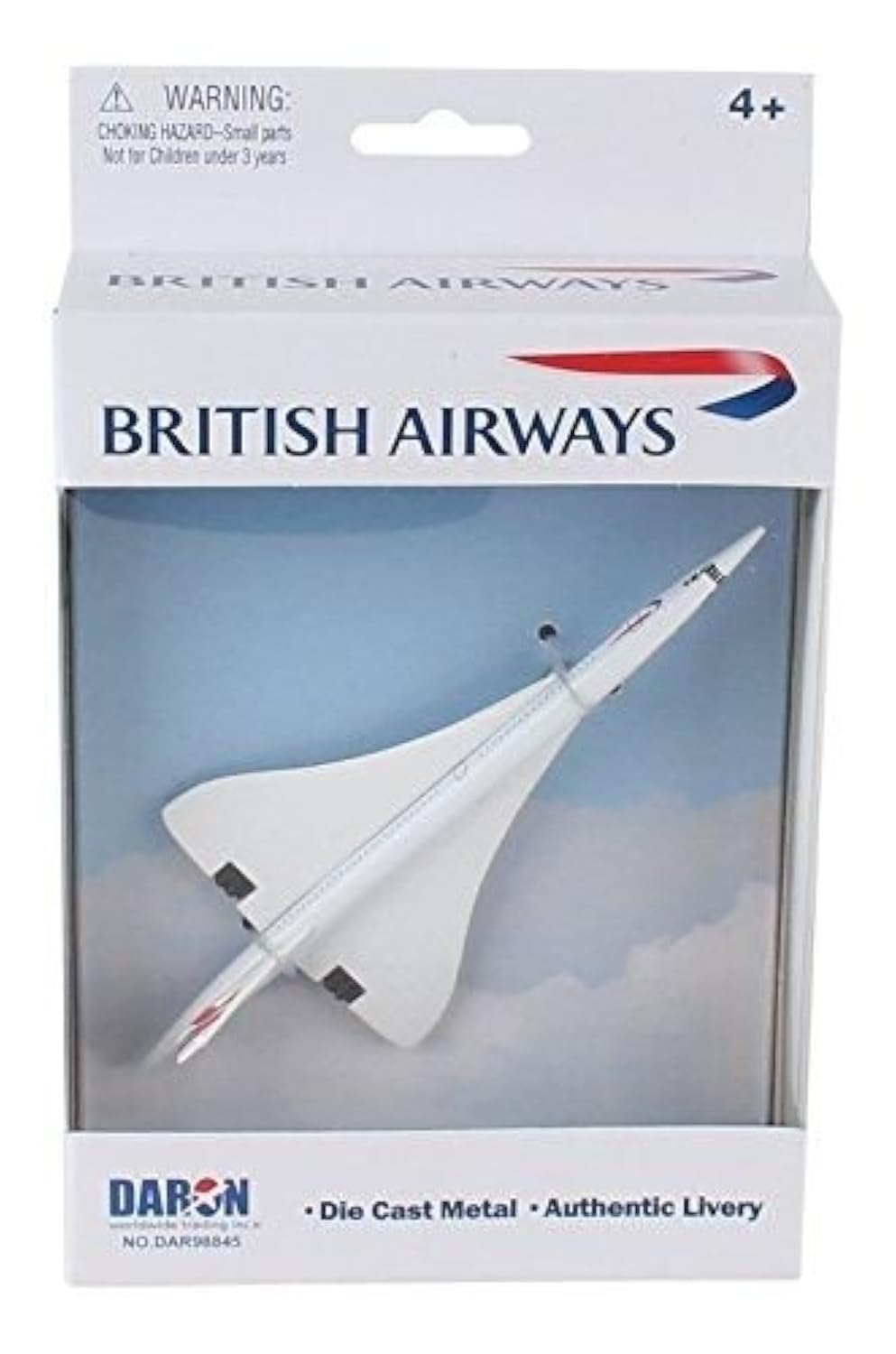 Amazon.com: Daron British Airways Concorde Single Plane Toy