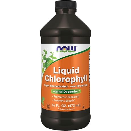 Unlock Inner Vitality with NOW Supplements Liquid Chlorophyll