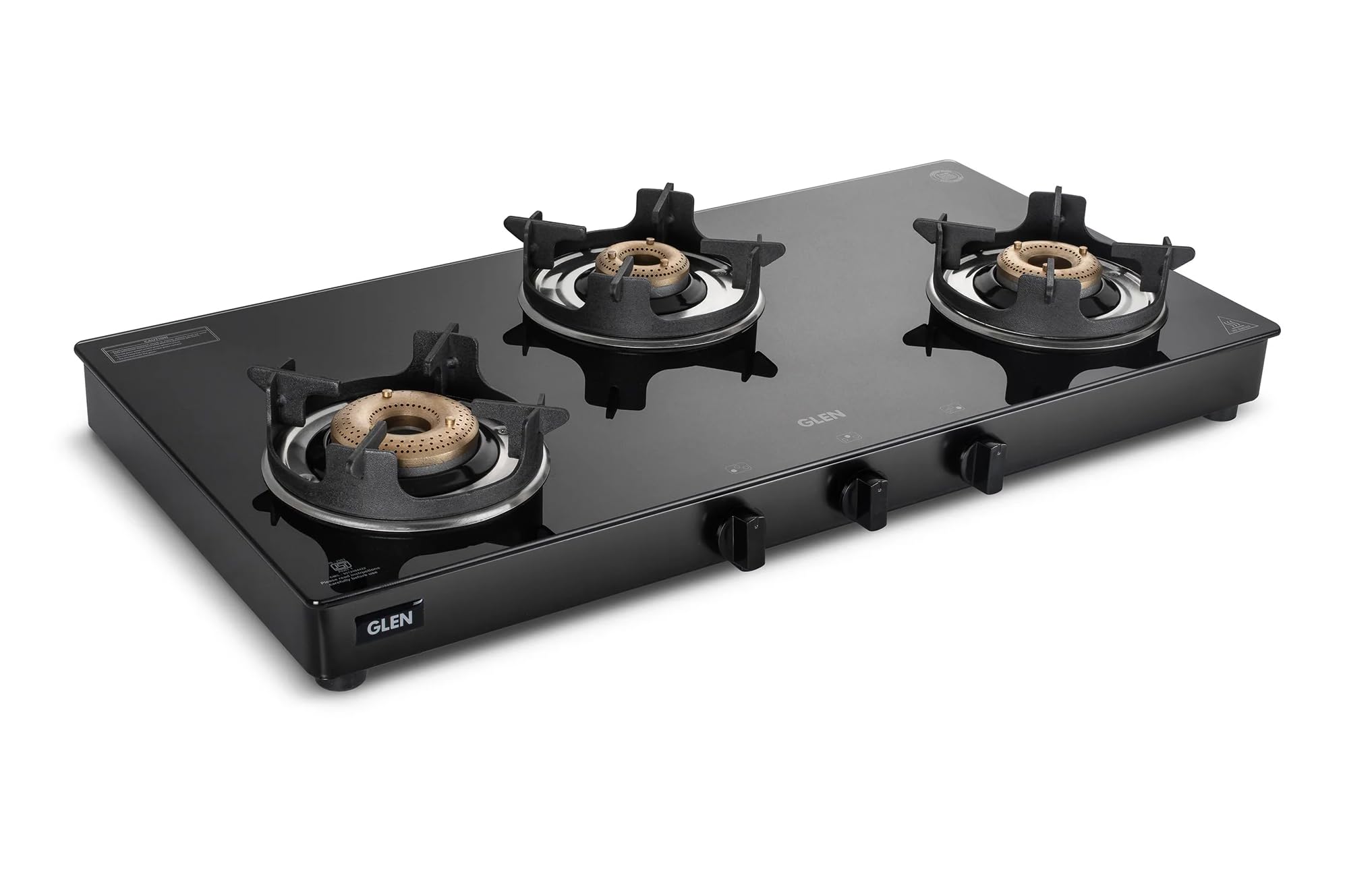 Glen 4 Burner Stainless Steel Gas Stove - Manual Ignition -9