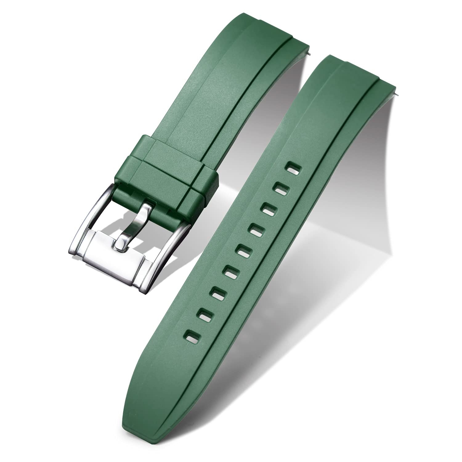 BINLUN Quick Release Silicone Watch Bands Replacement Rubber Watch Straps 18mm 19mm 20mm 21mm 22mm 24mm Smartwatches Ban