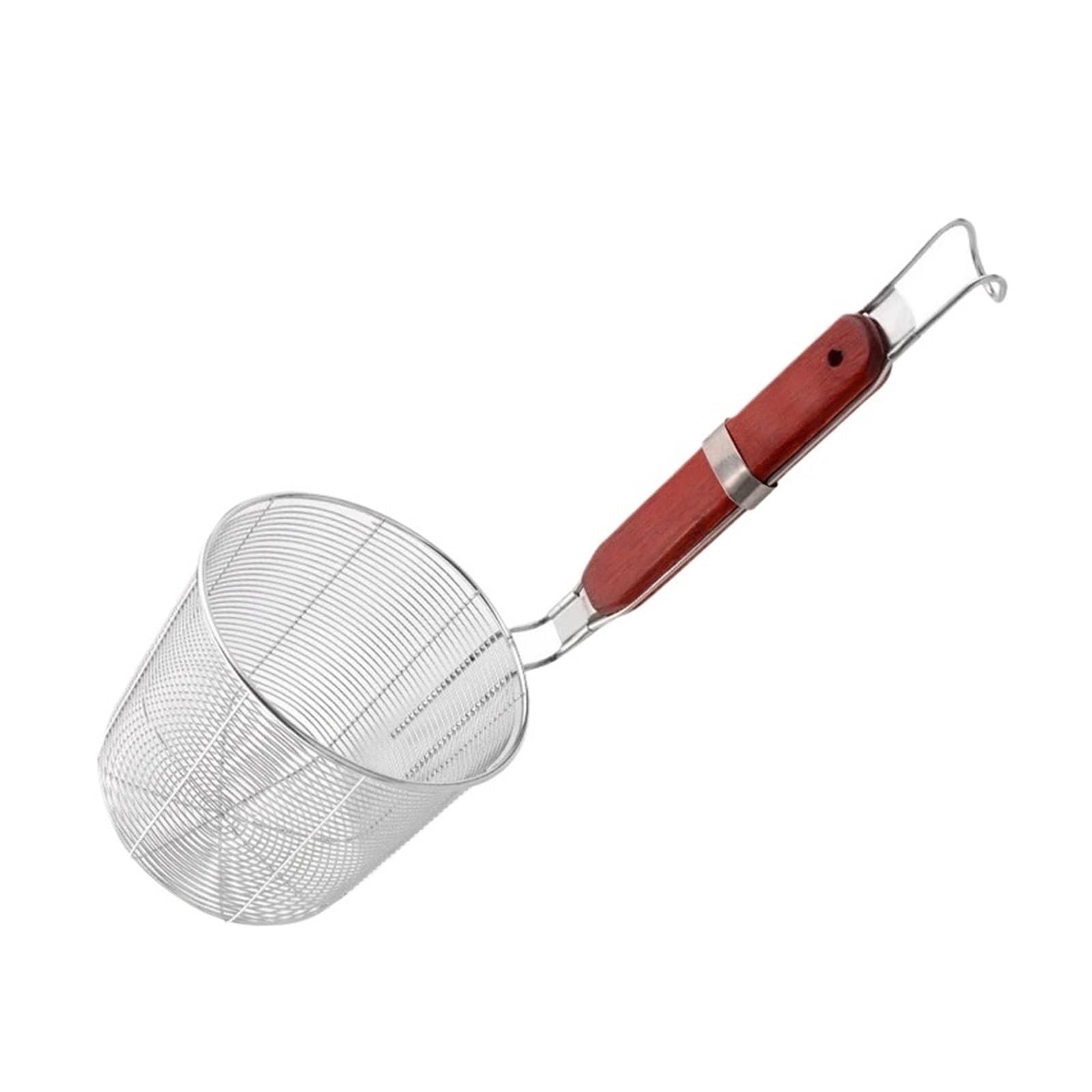 Colador Colador de acero inoxidable for fideos, cesta de malla, freidora, secadora, fregadero, colador for cocina(14cm)