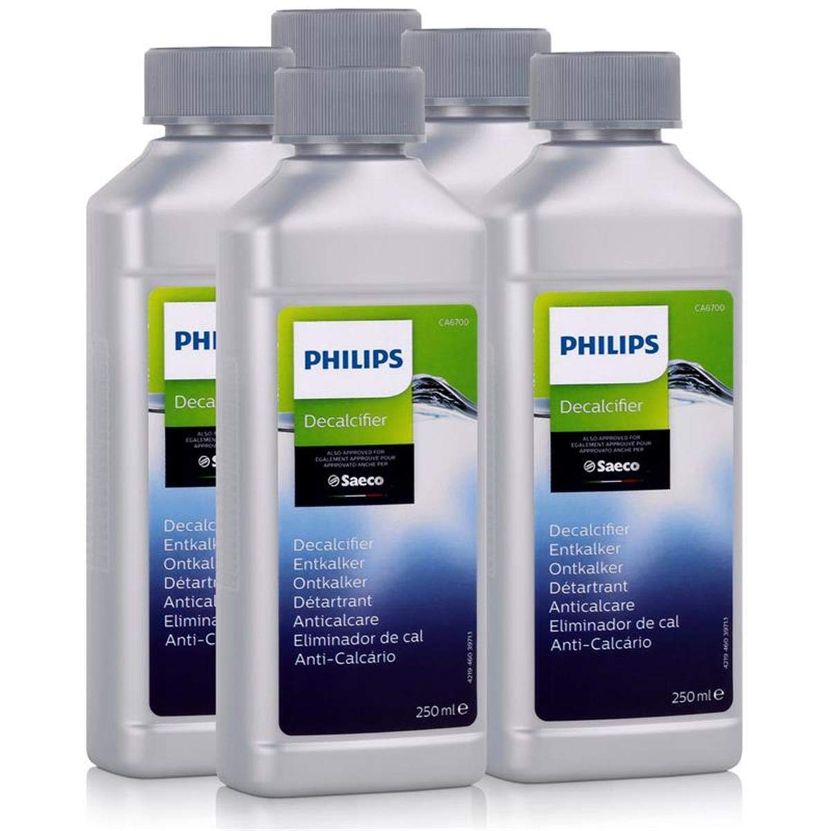 5 descalcificadores Philips SAECO CA6700, 250 ml