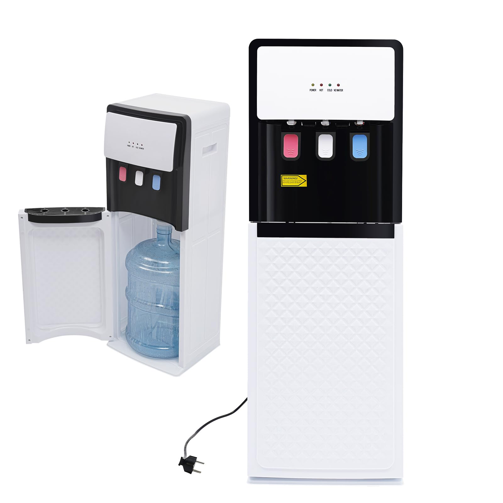 Stand-Wasserspender mit Heiß- und Kaltwasser-Funktion