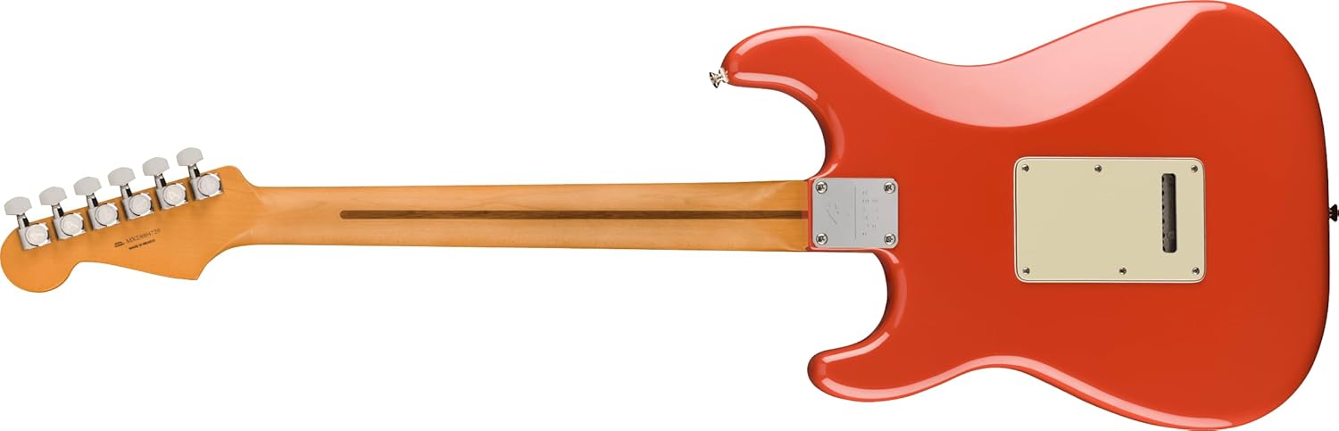 Fender Player Plus Stratocaster HSS Electric Guitar – Fiesta Red with Maple Fingerboard