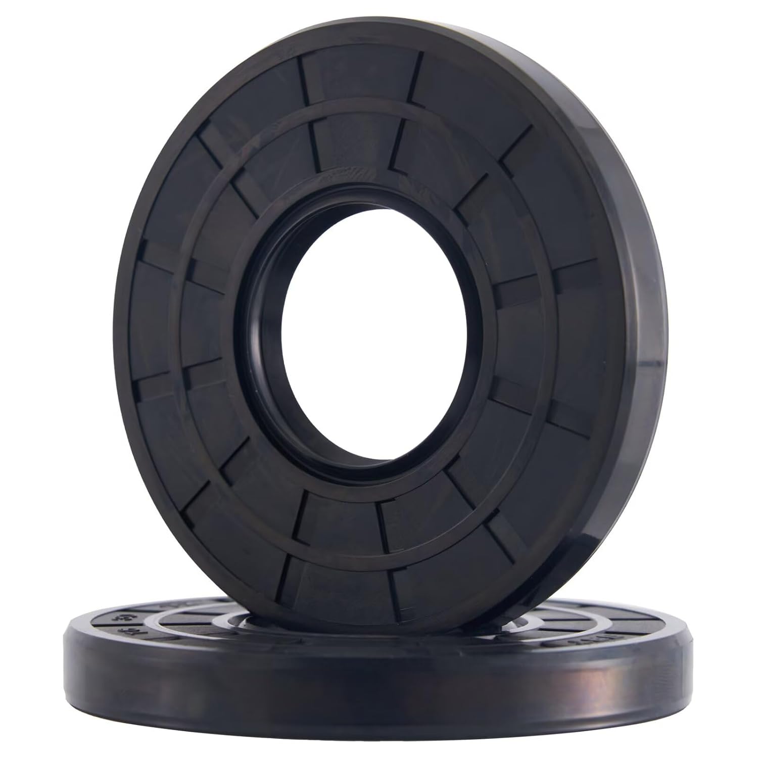 XIKE 2PCS TC 5x19x7 Oil Seal,Oil Shaft Seal,Double Lip Seals with Spring for Bearing Shaf 5x19x7mm