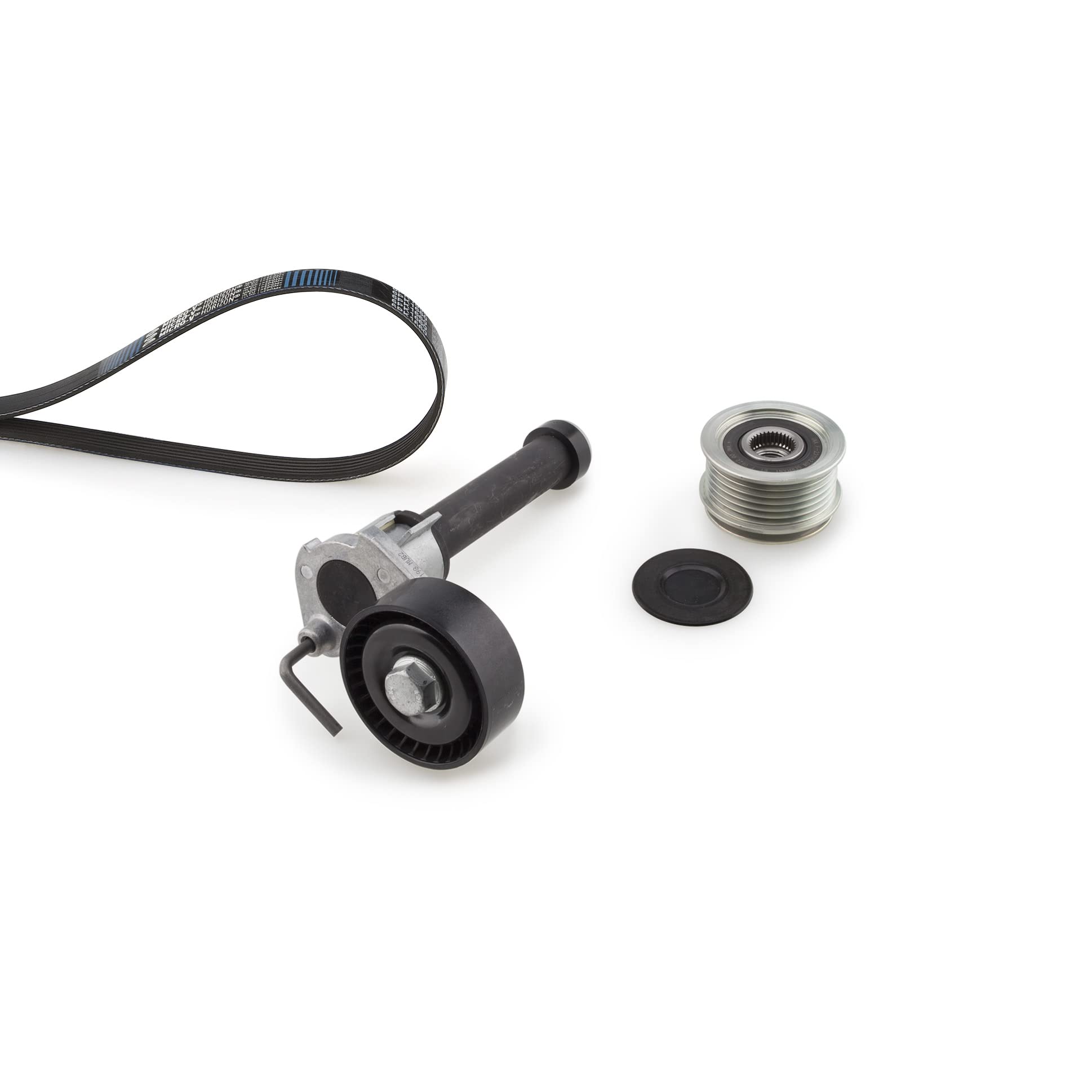 Gates K046PK1113 Set Cinghie Trapezoidali-image