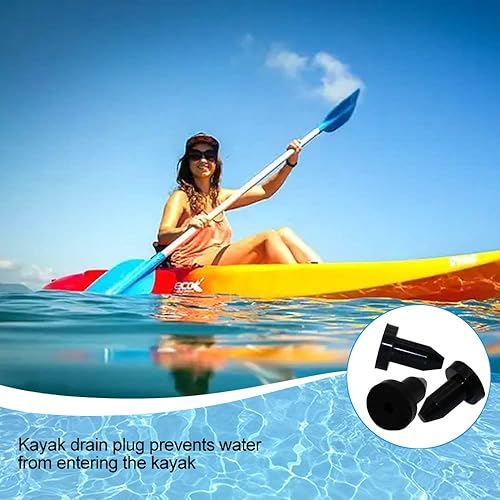 Miniatura 8 de Avesfer Tapón de drenaje de kayak (12 pulgada de diámetro) Kits de tapones de goma para tapones de drenaje para Sundolphin Pelican Kayaks La mayoría