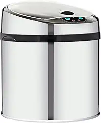 Lixeira Automática Inox 6 Litros Premium Sensor Banheiro Kzi