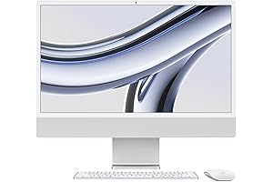 Apple 24-Inch M3 iMac: Performance and Vibrancy Meet Design.