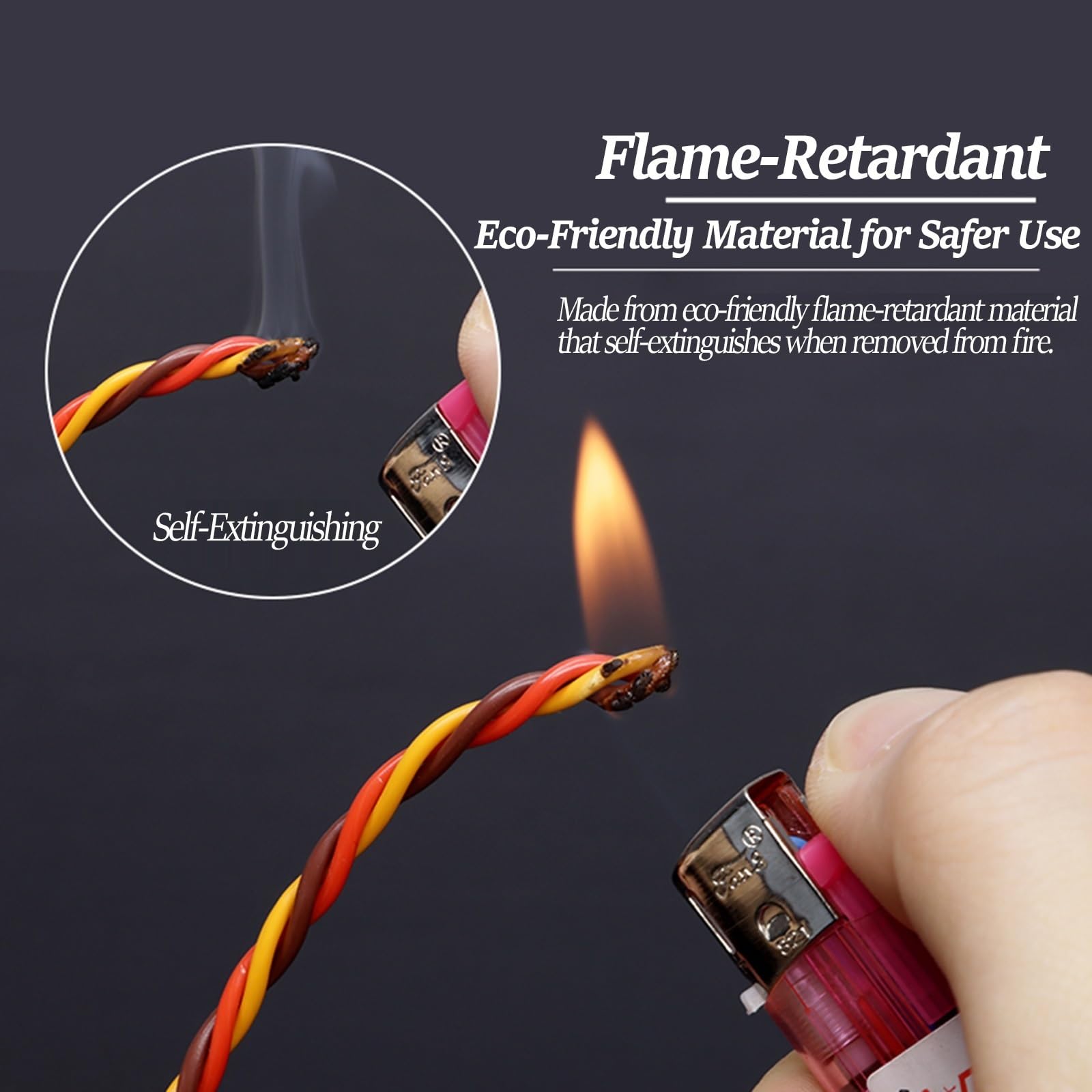 Cable FEP Alta Temp Par Trenzado 2 Conductores Cobre Estañado 600V 100m(17AWG(1.0mm²))