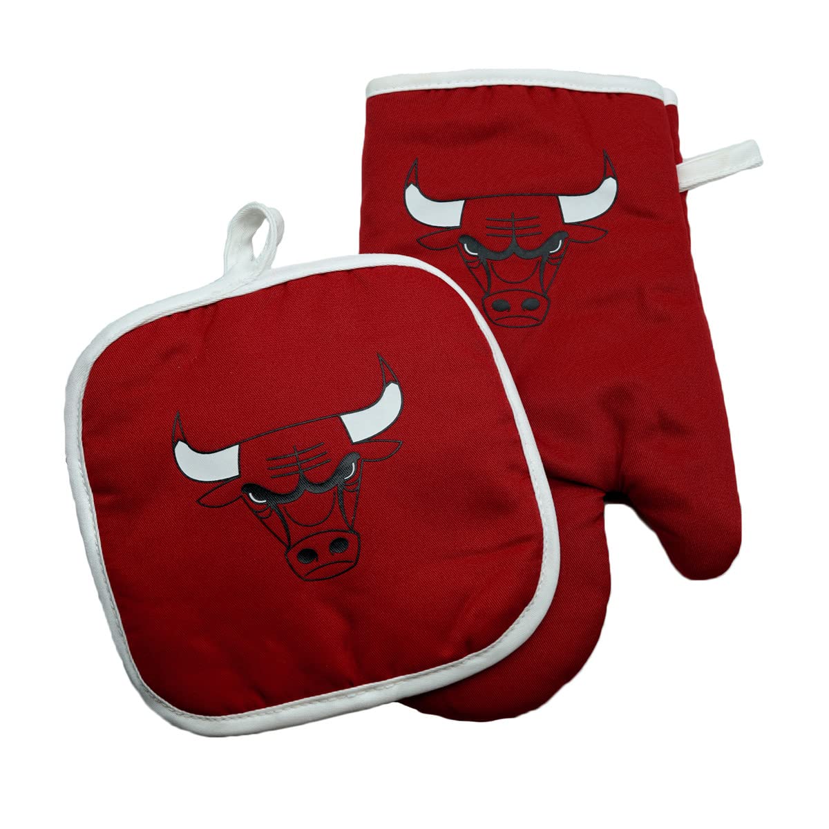 Chicago Bulls Oven Mitt/Potholder Red