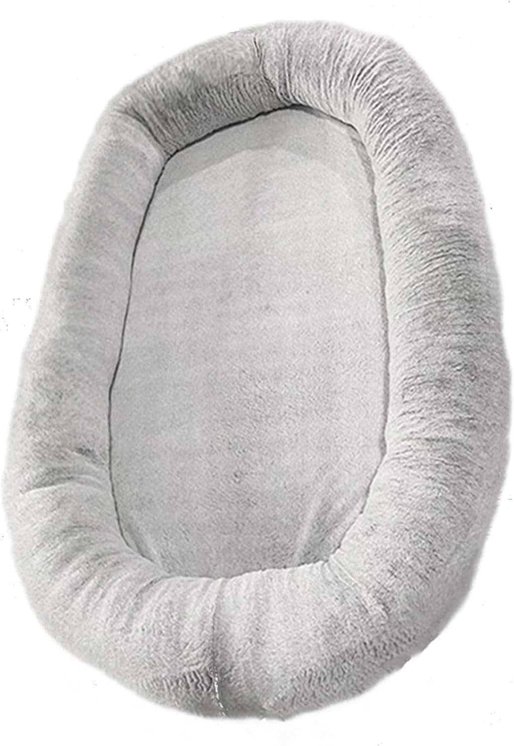 Lit pour chien taille humaine contre le stress pouf adulte lavable