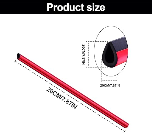 Miniatura 9 de 20 tiras decorativas de salida de aire acondicionado de automóvil, línea de moldura en forma de U, accesorios brillantes para interiores de