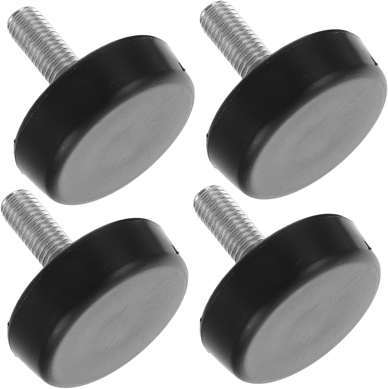 Milisten 4pcs Adjustable Treadmill Feet Replacement Screws for Home Fitness Equipment Mounting Bolts Firm Base Non- Design for Enhanced Stability