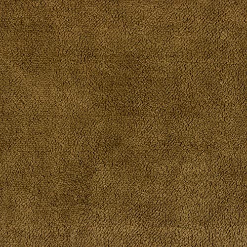 Tissu polaire Mary Lamb camel fourrure 500x150cm couture
