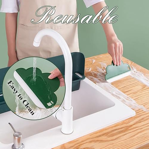 Miniatura 6 de ZHOUJIE Paquete de 2 limpiaparabrisas de silicona suave para limpiaparabrisas, escobilla de agua, limpiaparabrisas, herramientas de limpieza para el