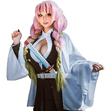 Mitsuri Cosplay Anime Tanjiro Zenitsu Costume Adult Outfit