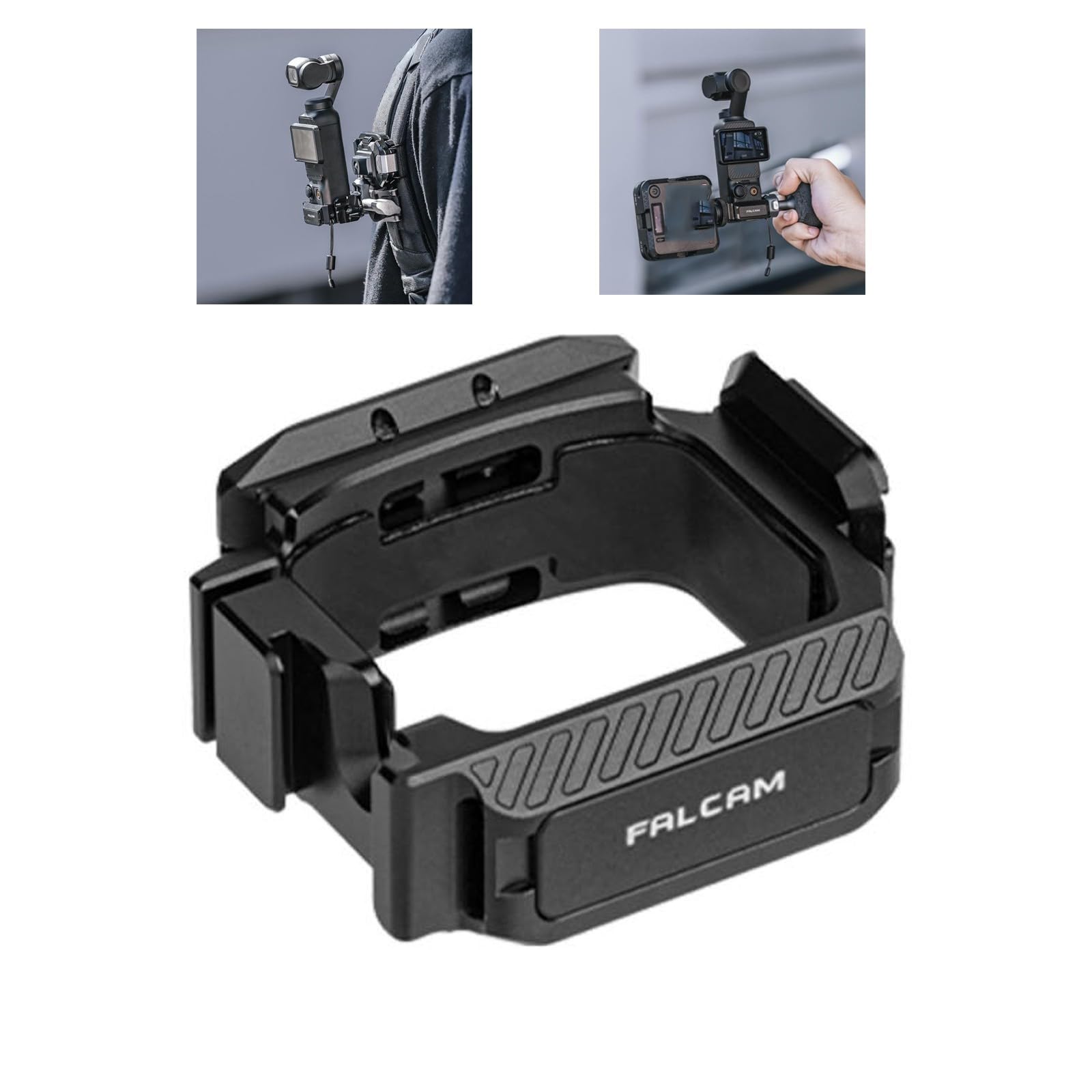 FALCAM F22 Quick Release Expansion Frame for Pocket3 Six Kinds of Interface Seamless Switching Anti-Shock and Anti-Scratch Protection Easy
