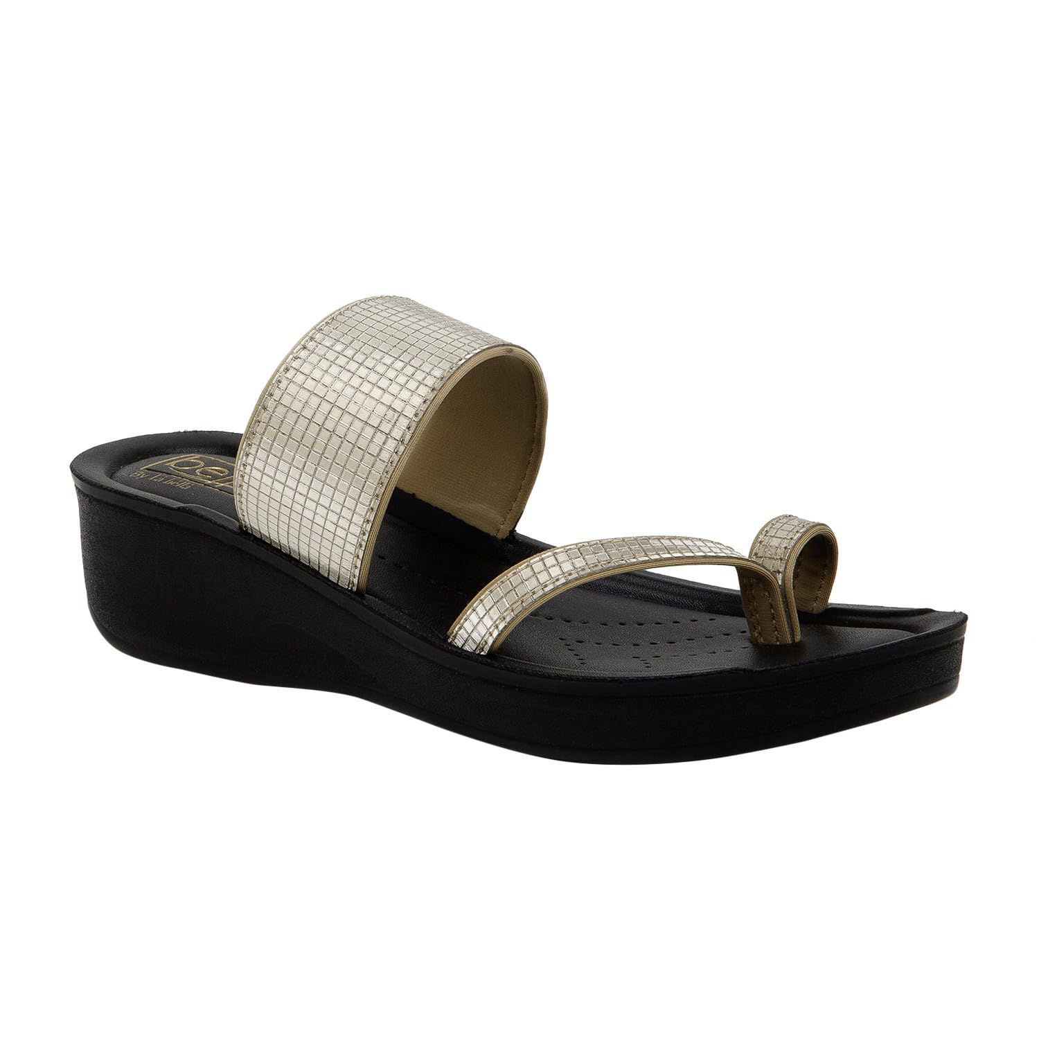 BELLA by Labella Womens Fashion Platform Slip-On Sandal – Comfortable, Lightweight, Slip-Resistant, Breathable – Ideal for Casual and Office Wear 24000080Golden UK 7 (B0D1KG5GV6) Amazon Price History, Amazon Price Tracker