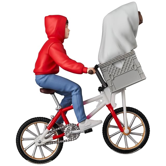 Foto 4 de 4 de Medicom E.T. & Elliott - Figura de bicicleta ultra detallada