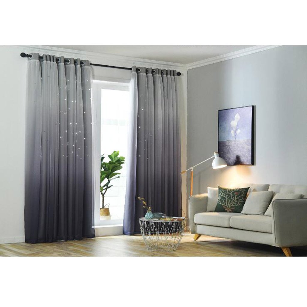 Amazon｜Nclon グラデーションの色 セーリング カーテン,ベッド 遮光