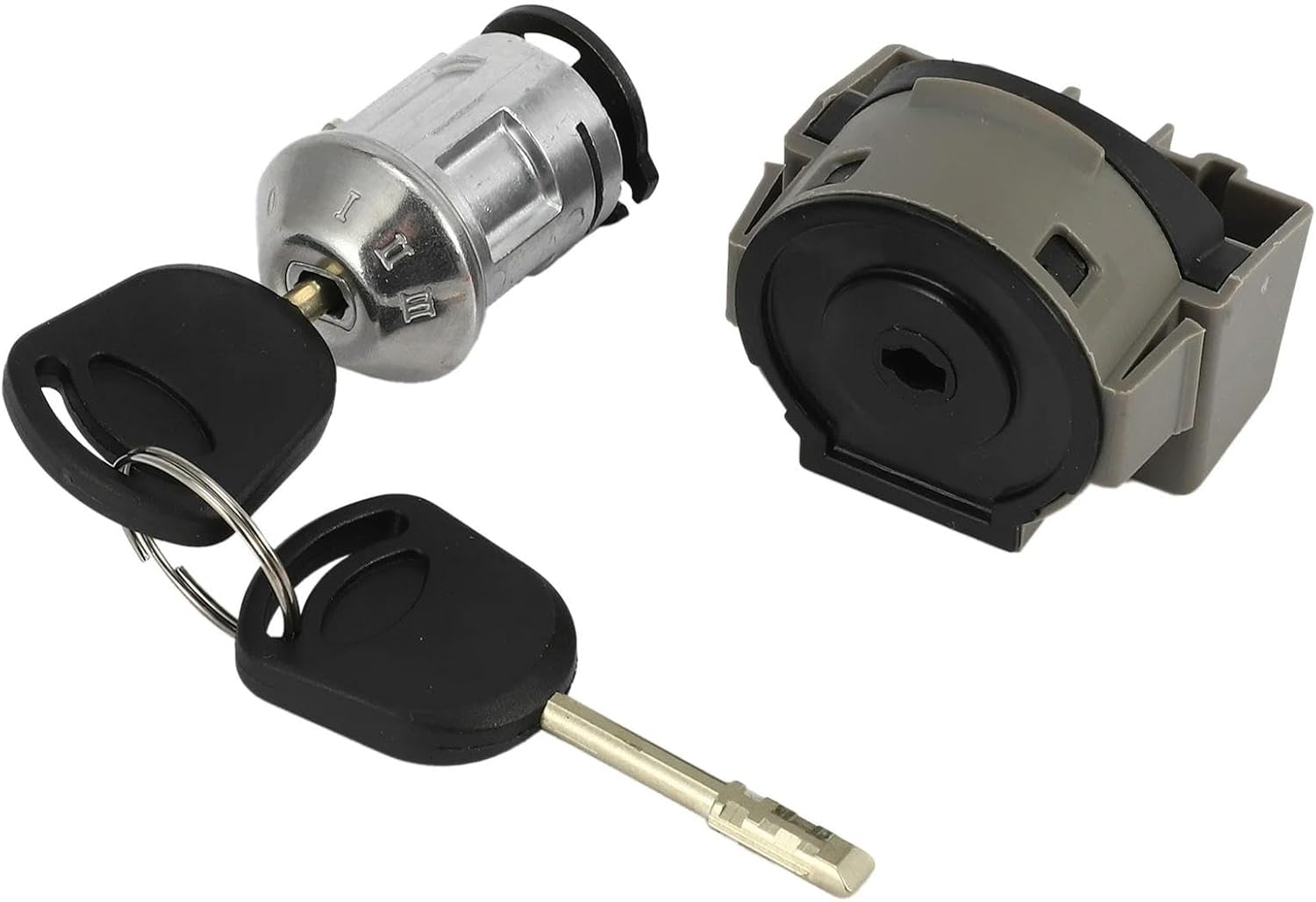 Car Ignition Switch Lock Cylinder with 2 Keys 1022184 1677531 for Ford for Focus Mk1 for Transit for Connect 1998-2013