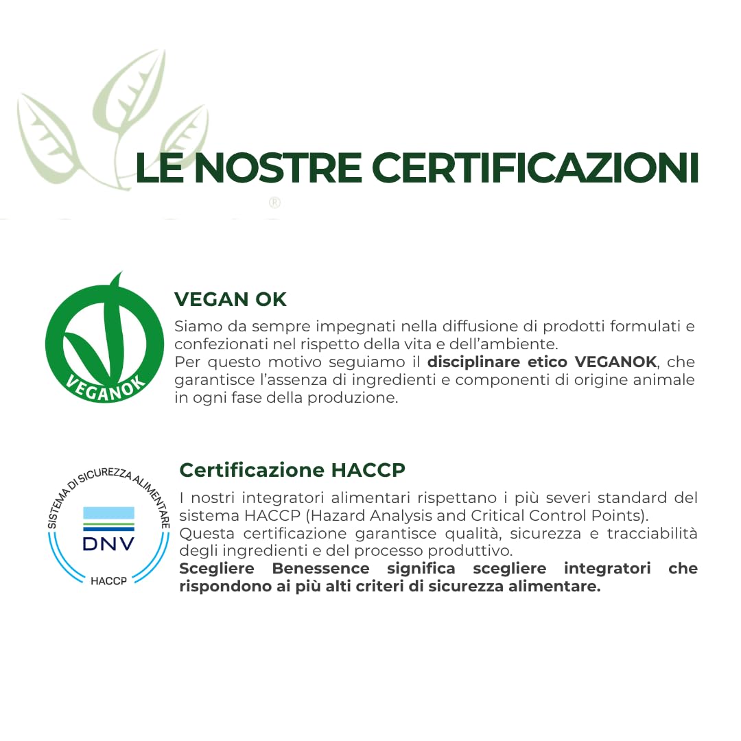 Benessence - AloePro bio con Aloe Vera Bio, Probiotici e Prebiotici – Prodotto Biologico - 4 MLD UFC con Aloe Vera - 60 capsule vegetali