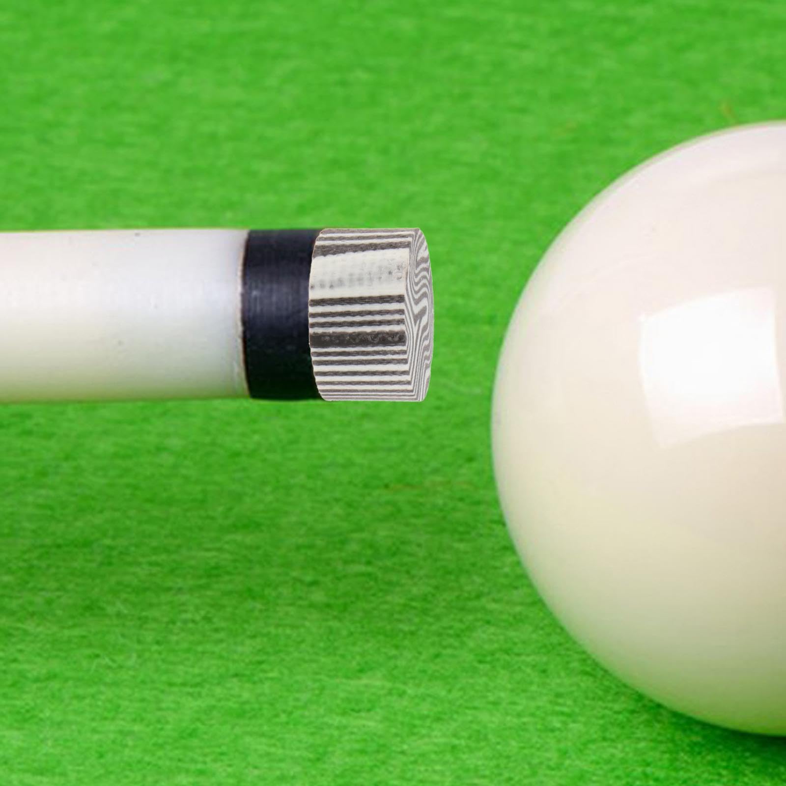 Billiard Pool Cue Tip Break/Jump Tip 14.5mm Strong Hardness Micarta Material for Pool Cues and Snooker Billiards