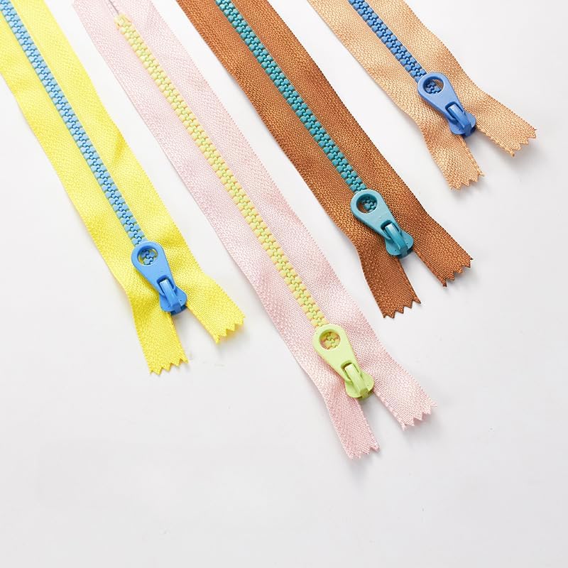 5 個 #15/2025/30 センチメートル樹脂ジッパーオープンセルフロックジャケット DIY 衣類縫製バッグアクセサリー(5pc