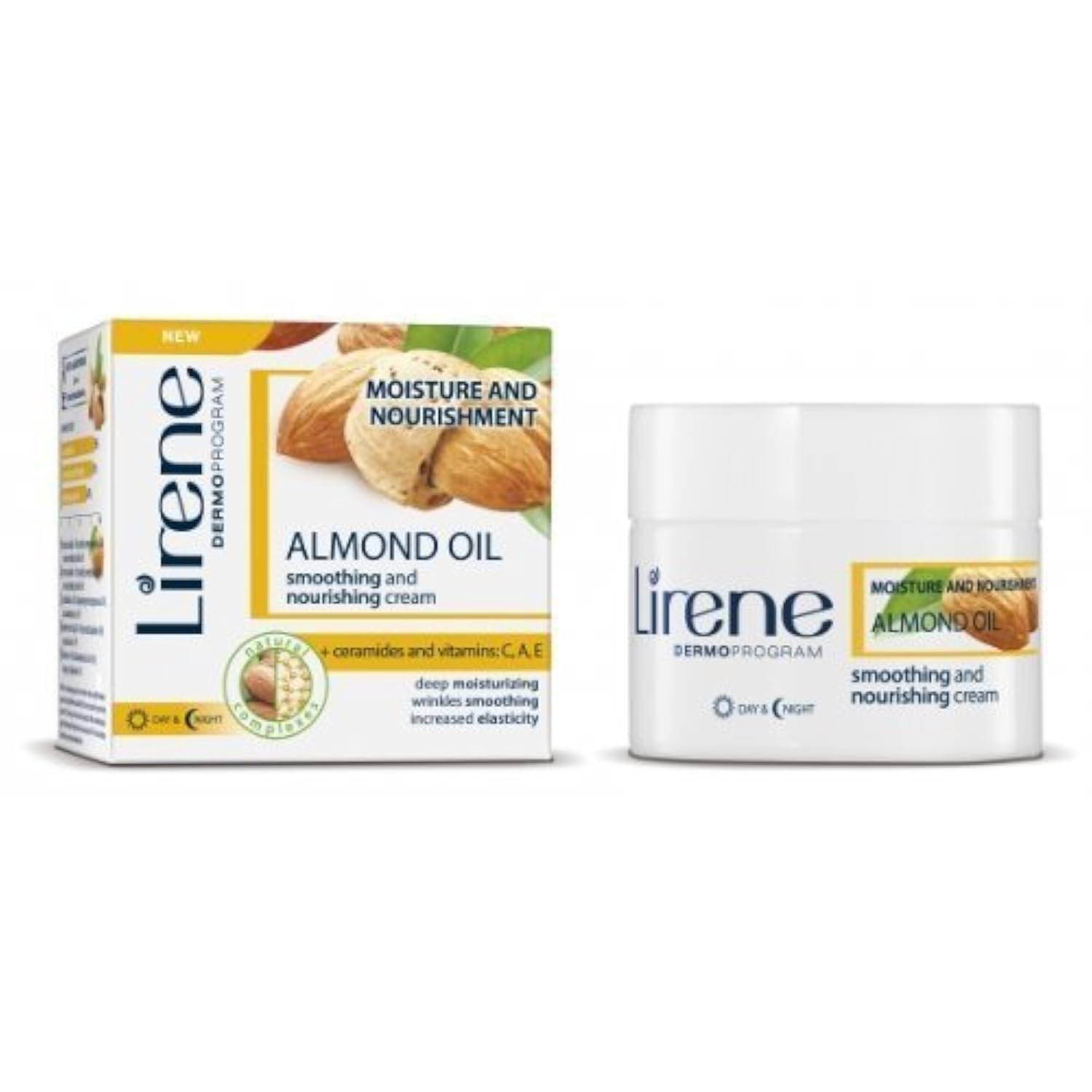 Sponsored Ad β Smoothing and Nourishing Day & Night Cream with Almond Oil, Ceramides, Vitamins C, A, E/Ages 35+