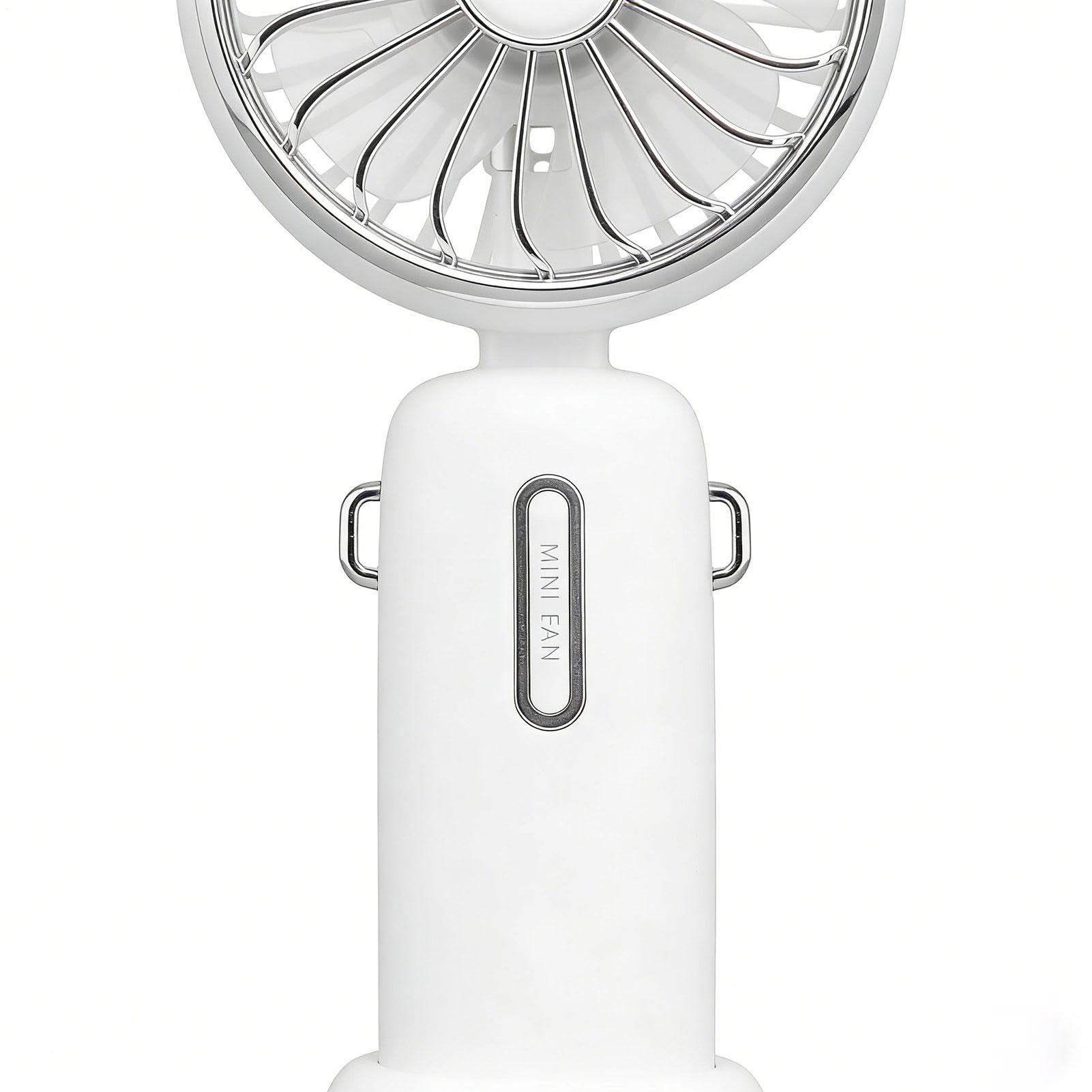 Generico Ventilatore Portatile 3 Velocità Regolabili Silenzioso | Ventilatore da Scrivania Ventilatore da Scrivania Personale per Studenti, Casa, Viaggi, Campeggio, Escursionismo, Spiaggia,