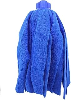 PAMEX - Fregona Microfibra Tiras Colores 155g (Azul)